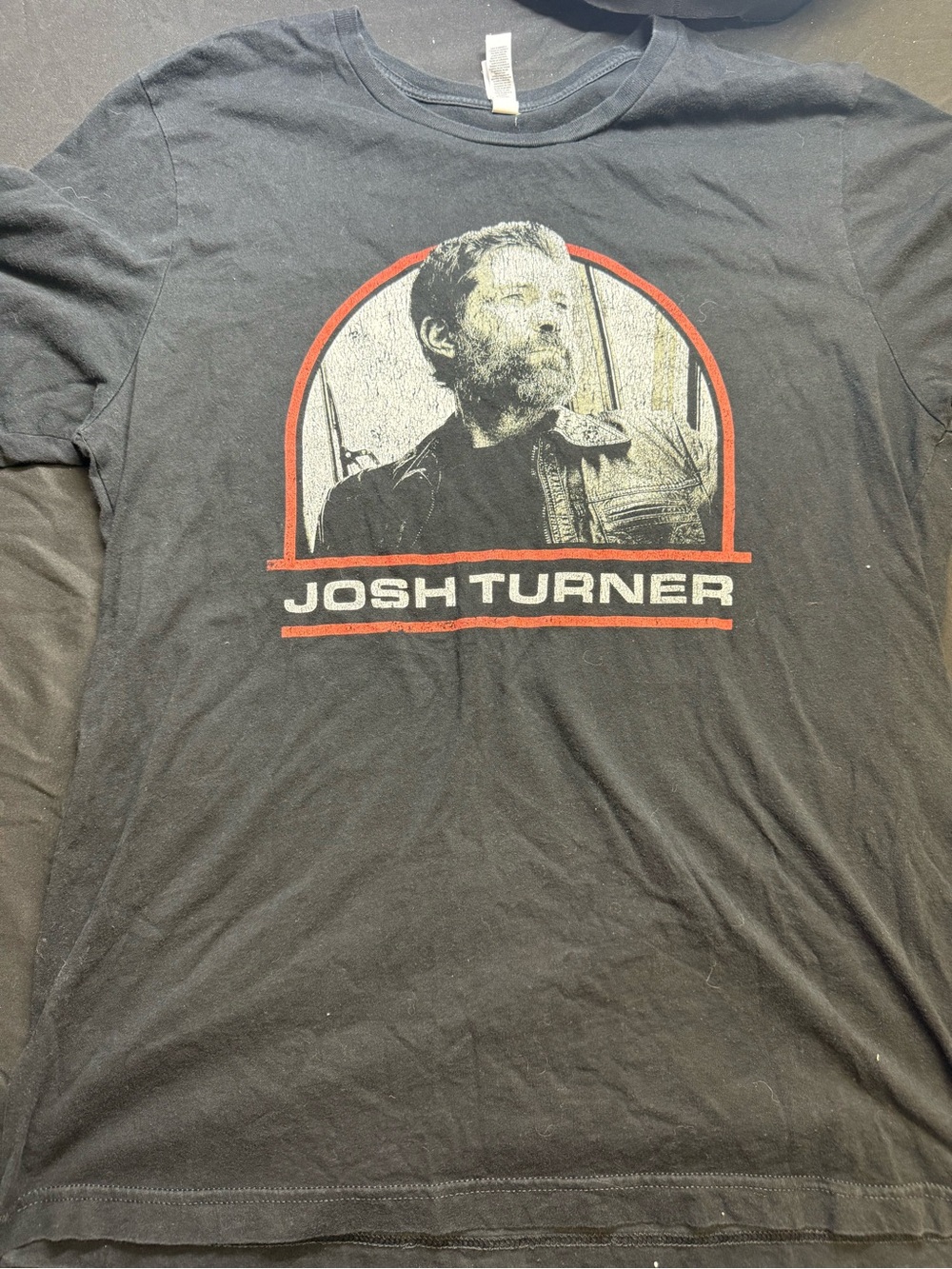 Josh Turner Black Graphic Tee (XL) Country State of Mind Concert